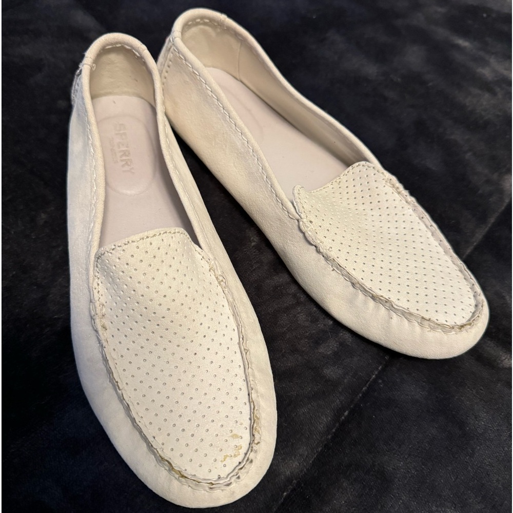 Sperry suede moccasins size 7.5 super clean worn 2x